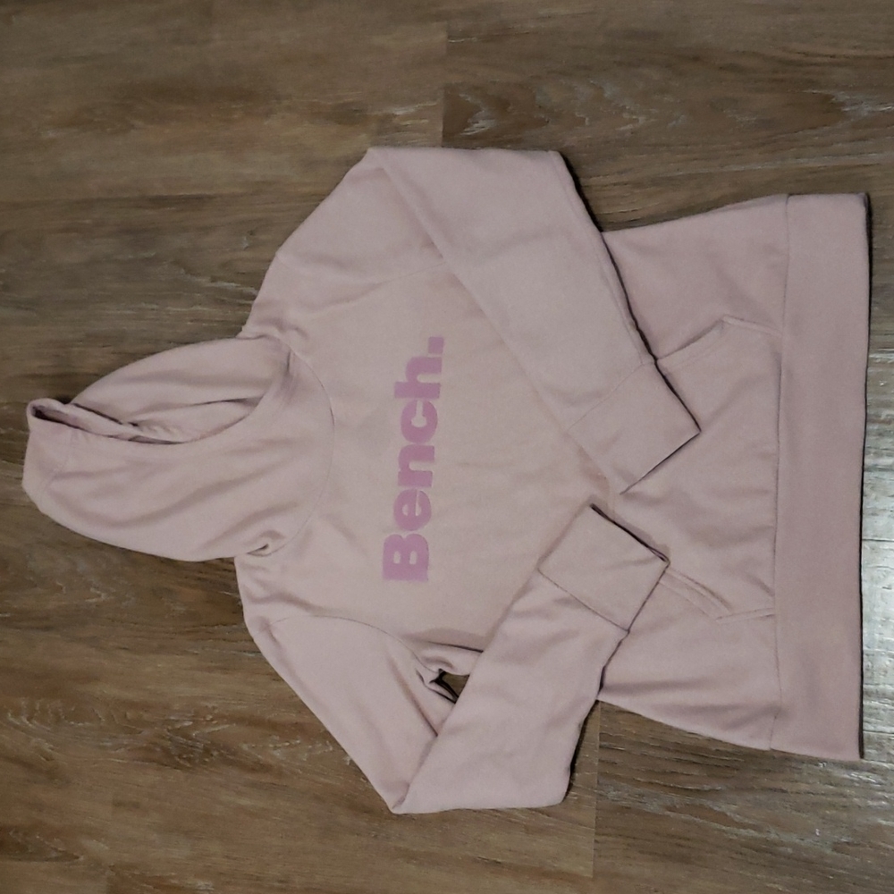 (XL) Bench. Pullover Hoodie Fleece Pastel Comfortable Layers Cozy Athleisure